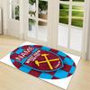 Custom Name Chelsea Heart London Crest Carpet Rug Customizable Soft Washable Anti-Slip Home Living Room Sofa Mats Personalized Rug. 0909238
