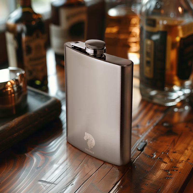 Portable 316 Stainless Steel Hip Flask