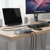 5Gbps USB HUB Clamp Power Supply Multi Splitter Clip Design High Speed HUB  External Connectivity