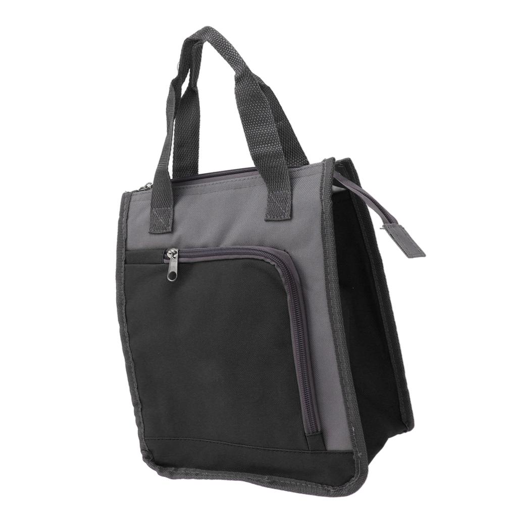 Insulated Refrigerated Bag Widened Handle Insulated Reusable Grocery Bag for Work Travel Hiking