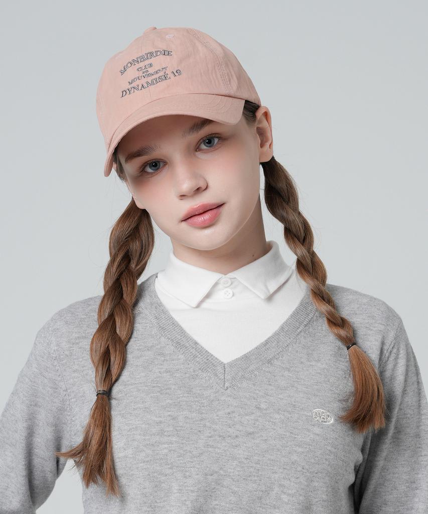 MONBIRDIE GOLF Dynami No. 19 Ball Cap Pink