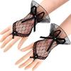 2lots Soft and Breathable Lace Gloves Sunscreen Lolitas Mittens Driving Gloves for Evening Gowns and Daily Wear