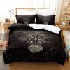Black Gold Clock Tree 3d Bedding Set Duvet Cover Sets Comforter Bed Linen Twin Queen King Single Size Room Decor Adult Fashion