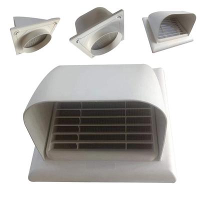 ABS Range Hood Duct Cover 100/150mm Ventilation Duct Cover Fresh Air System