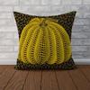 Yayoi Kusama Pumpkin Pillow Case For Car Sofa Decorative Home Doublesided Print Plush Square Throw Pillow Cushion Cover