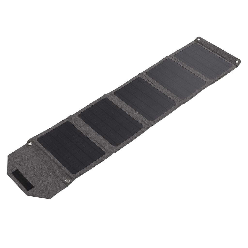 30W Outdoor Solar Panel Folding Bag Dual USB+DC Output Solar Charger Foldable Bag