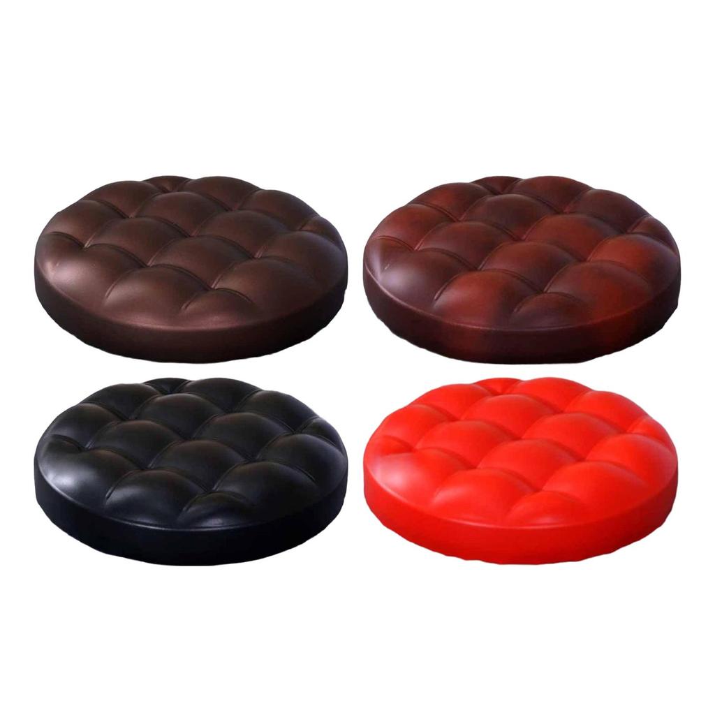 Barstool Seat Cushion Replacement Easy Installation Swivel Chair Cushion for Barber Shop Kitchen Restaurant Store Dining Room