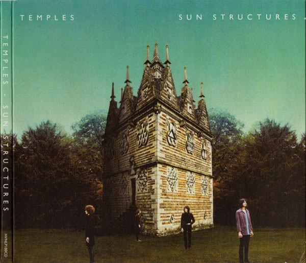 

CD TEMPLES - Sun Structures HVNLP100CD,HVN2 Heavenly 2014 UK Rock Used