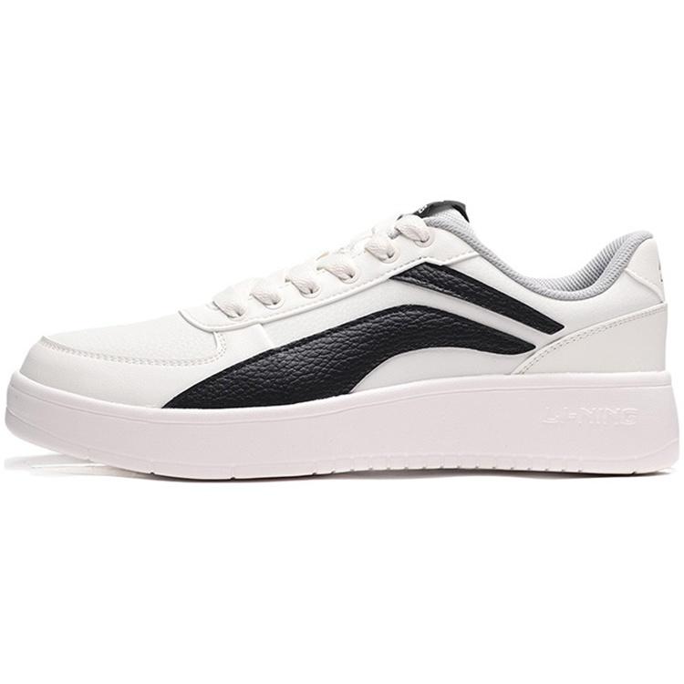 Li-Ning Casual Sneakers Low Black White Men s AGCP335-4 EU 45