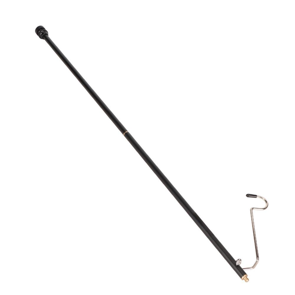 Black Portable Lantern Stand Aluminum Alloy Folding Lantern Stand Durable Light Stand  Outdoor Use