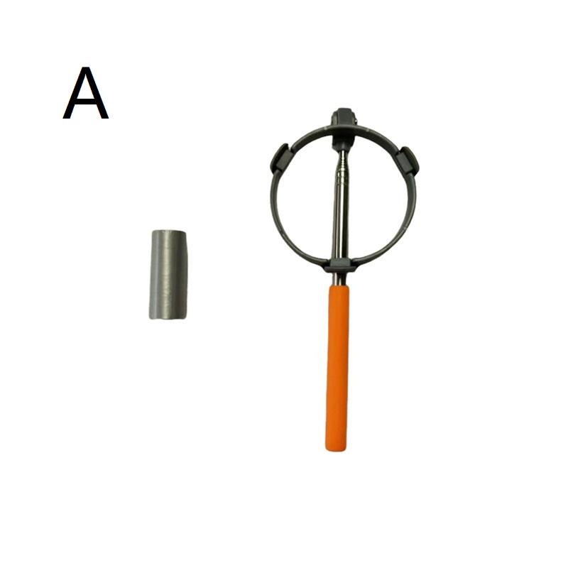 Portable Scalable Dog Poop Collector Fit All Poop Bags Pet Waste Grabber for Outdoor Walking Park Pet Cleaning