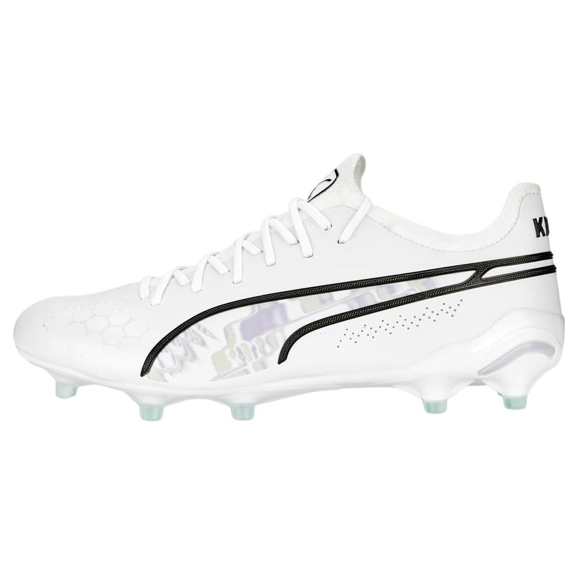 

Puma King Ultimate FG AG Brilliance Women Sneakers White Black Spring-Lavender 107328-01 35.5