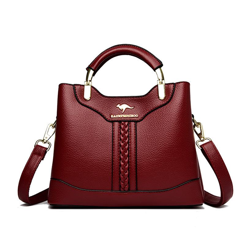 Crossbody Bag, Women's Single-shoulder Bag, Handbag, Women's Large-capacity Middle-aged Women's Bag