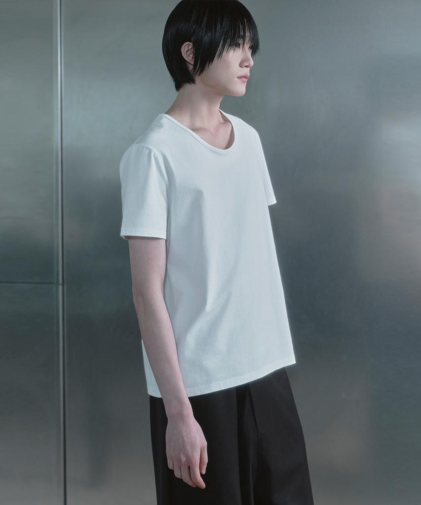 Kilyu U Neck T-Shirt_White
