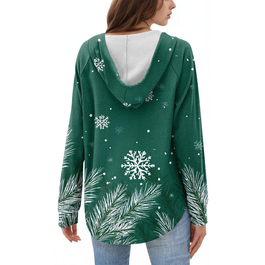 Women's Fashion Women's Lightweight Long Sleeve Pullover With Pockets Preppy Graphic Hoodie