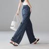 SOFSIL Women's Retro Polka Dot Wide-Leg Pants