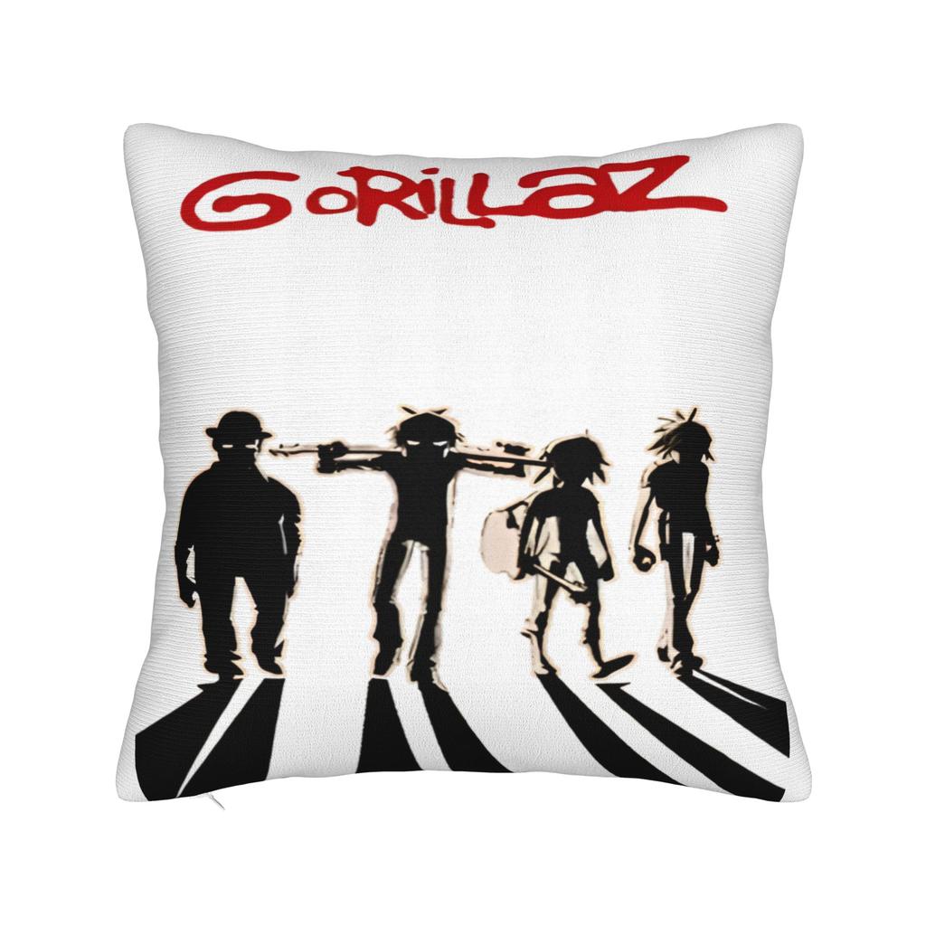 Gorillazs Pillow Cover  Custom Cushion Cover Vintage Pillow Case For Office Car Home Decor