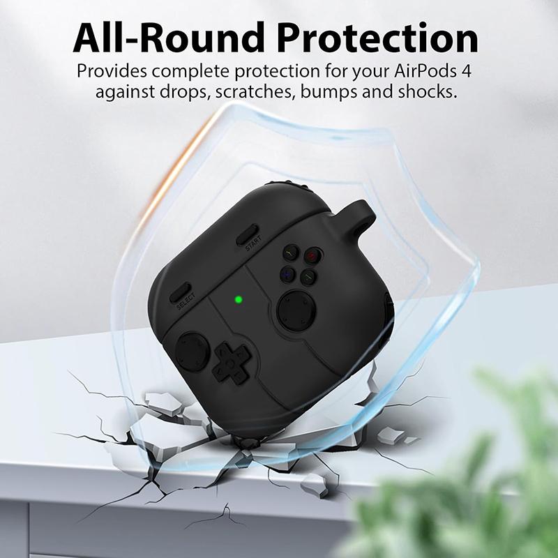 Kryt pro AirPods Pro 3D Kreslený Herní Ovladač Pouzdro na Sluchátka pro Apple AirPods Pro 2 Nabíjecí Krabička Pouzdro na Sluchátka pro Airpods 4