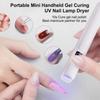 Mini UV LED Nails Drying Light Nail Lamp Mini UV With Stand For Manicure Portable Nail Dryer Stand Lamp Professional Ultraviolet