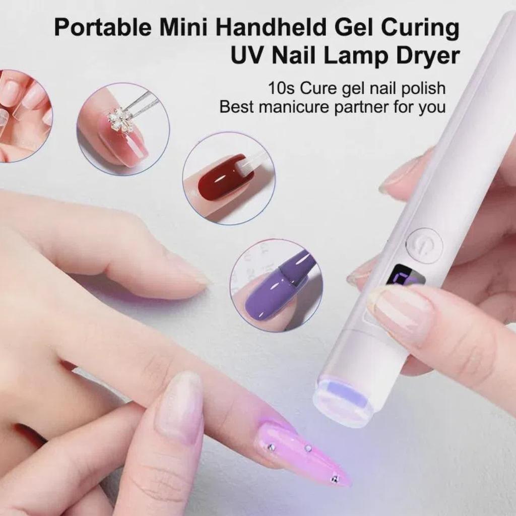 Mini UV LED Nails Drying Light Nail Lamp Mini UV With Stand For Manicure Portable Nail Dryer Stand Lamp Professional Ultraviolet