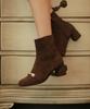 Fri Fla 19B409 Suede Choco Ankle