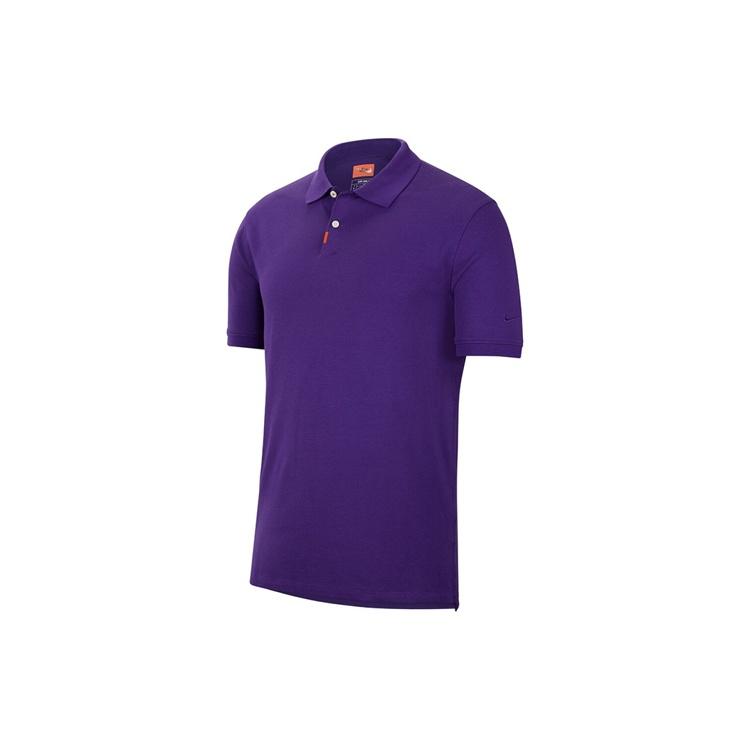 Nike Casual Breathable Short Sleeve Polo Shirt Purple Men s BV0481-547 XXL
