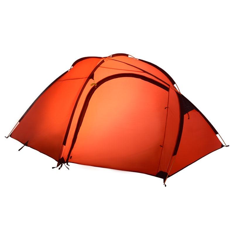 Camping Tent 210T Polyester 4000mm Waterproof Tent With Cord Lock Buckle L210+140  W240 H140CM