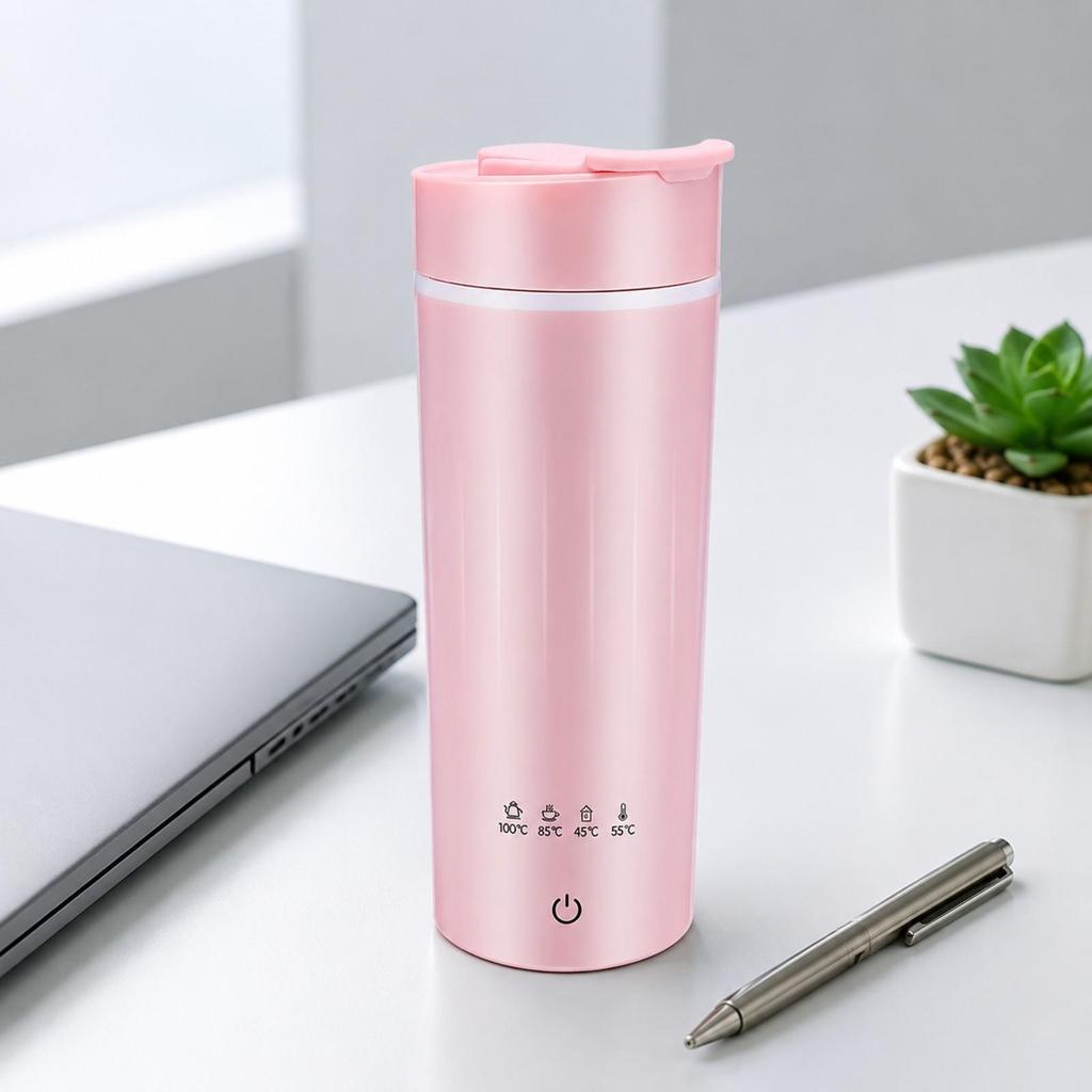 Portable Electric Heating Cup Compact Water Boiler for Office, Home