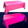Fluorescent Tablecloth 54 X 108 Inches Glow In The Dark Neon Tablecloth Table Cover Party Decorations Supplies Easy-To-Clean