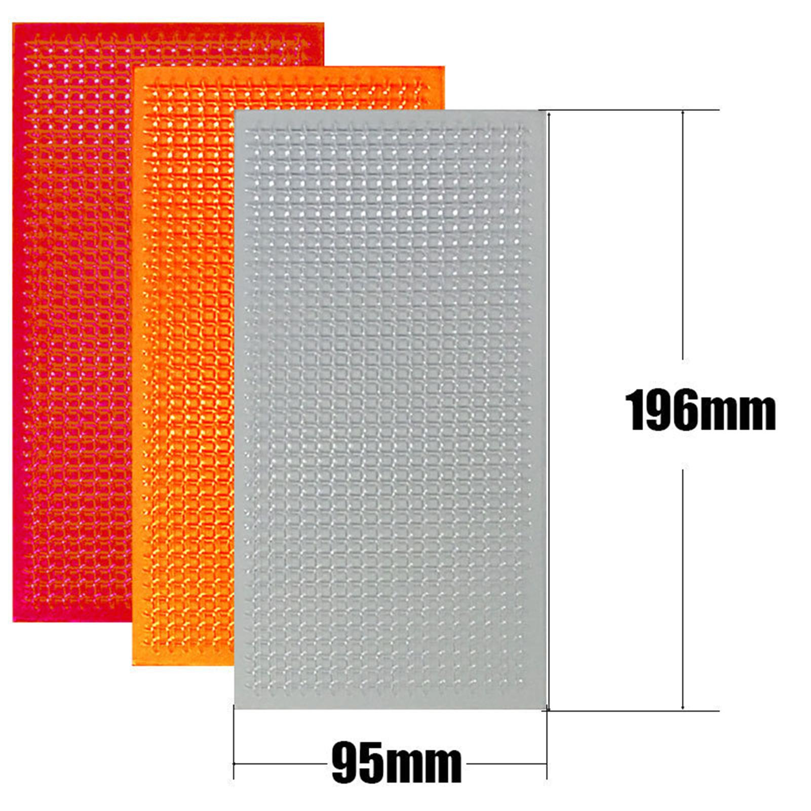 

Auto Lens Repair Kit Multi-Pack Car Lights Crack Repair Film Headlight Taillight Repair Tools 3PCS Comes with Red Amber