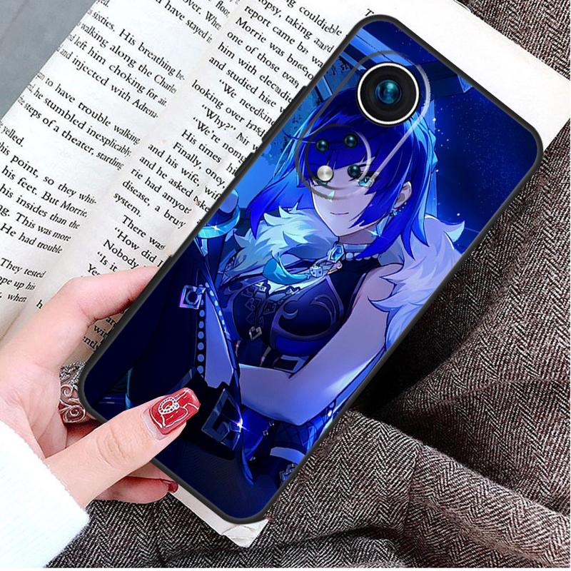 Yelan Genshin Impact Case For Honor Magic 8 6 7 Lite Honor 400 200 Pro 50 70 90 X8c X8b X9a X9c X9b X9d Win Cover
