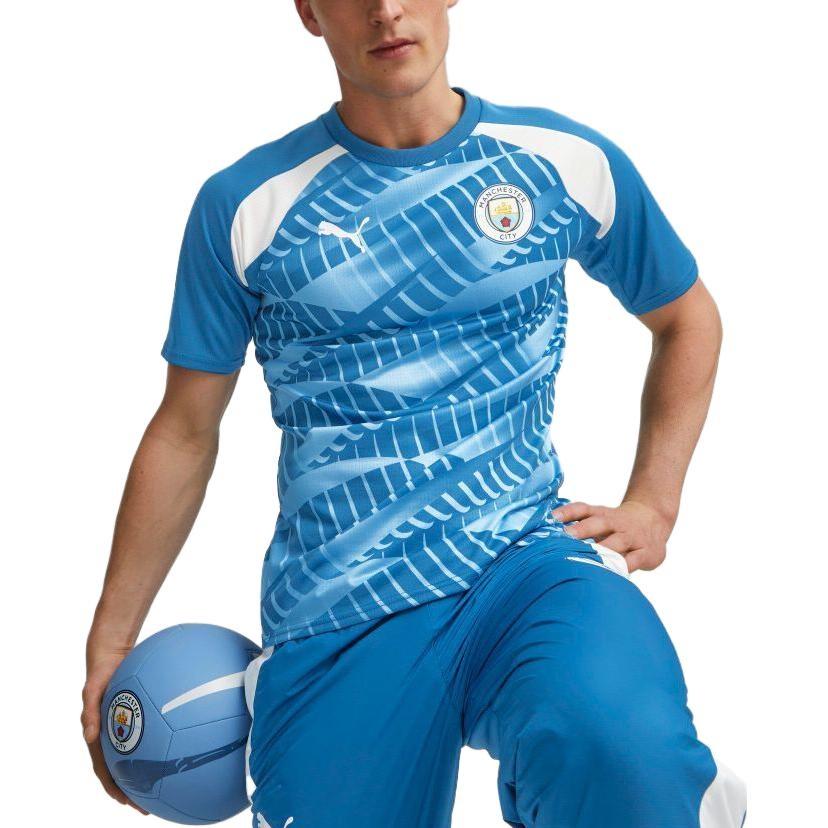 PUMA Manchester City 23/24 Pre match Jersey 'Blue' Men's 772844-10