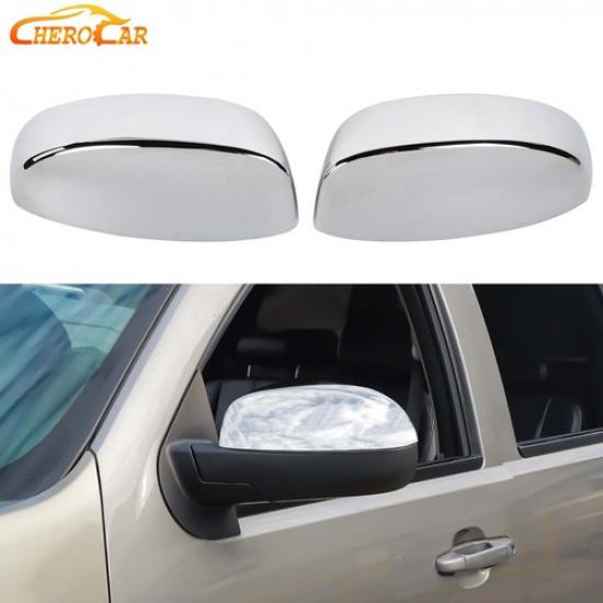 2 st backspegelkåpa för Chevy Silverado Suburban Tahoe Sierra 07-13