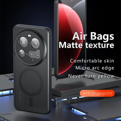 For Magsafe Magnetic Wireless Charging Case For Xiaomi 15 Ultra Xiaomi15Ultra 5G Shockproof Matte Back Cover Coque