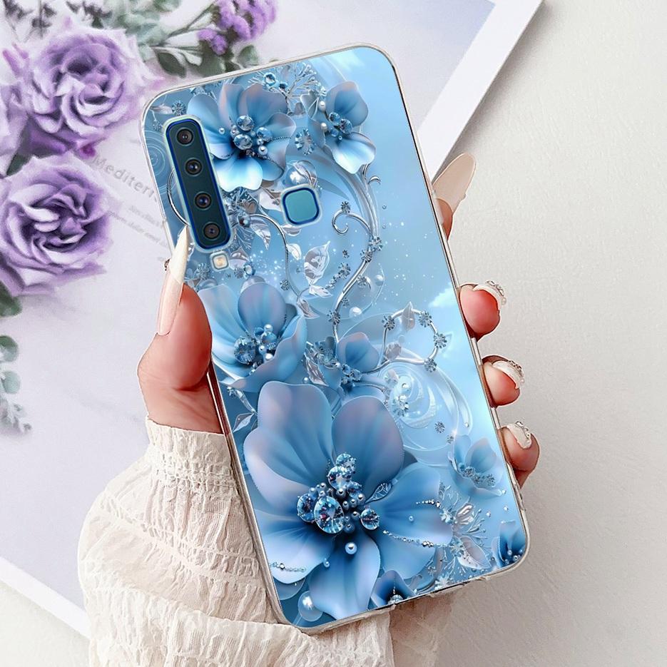 For Samsung Galaxy A9 2018 Case SM-A920F Cool Design Fashion Painted Cover Soft Silm Phone Case For Samsung A7 2018 A750F Fundas