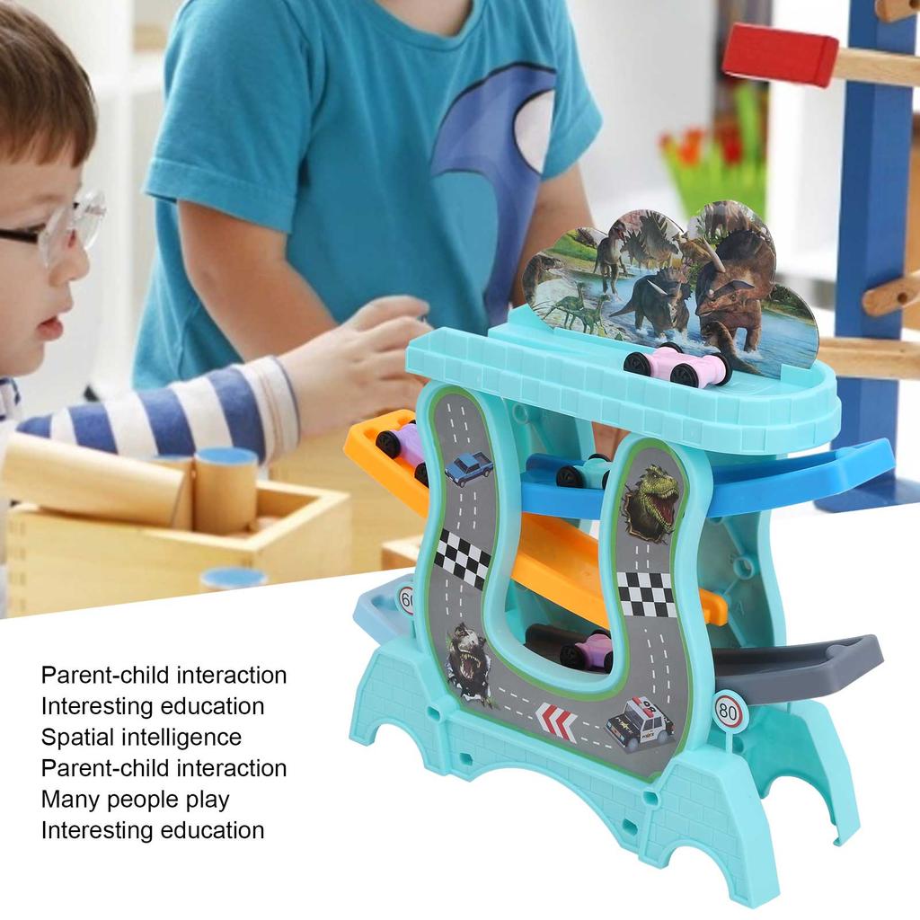 Racing Car Track Toy Set Children Toddler Kid Assembly Track Car Vehicle Toy Gift