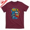 90s Vibe Retro Music Cassette Player Men TShirt Cotton Summer Short Sleeve Casual Fashion Top Unisex Gift For Party Wear