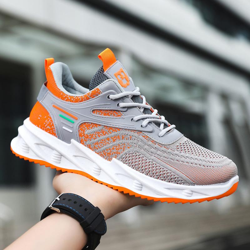 Shoes Men's 2025 Summer New Fashion Korean Version Trend Versatile Casual Sports Shoes Mesh Breathable Trendy Shoes