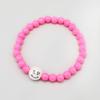 BONBEAU Pearl Smile Neon Ball Band Bracelet Pearl Smile Fluorescent Neon Acrylic Ball Bracelet
