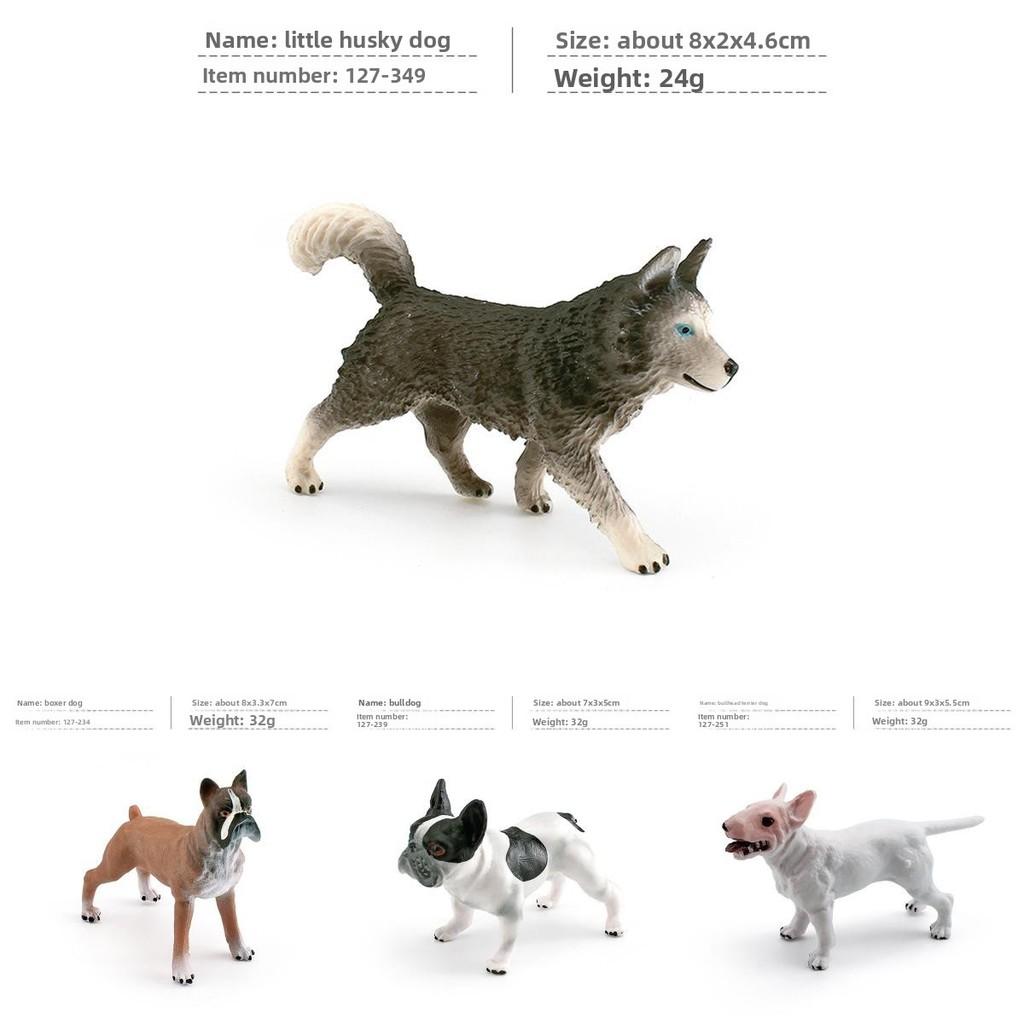 Pvc Dog Model Collection With Realistic Animal Figures For Home Decor And Collectors
