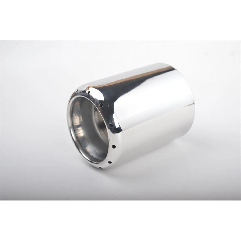 2xNEW STAINLESS STEEL EXHAUST TAIL REAR MUFFLER TIP PIPE COVER For Mazda 3 Axela Mazda 6 Atenza CX-5 CX5 CX-4 CX-30 CX-8 CX-9