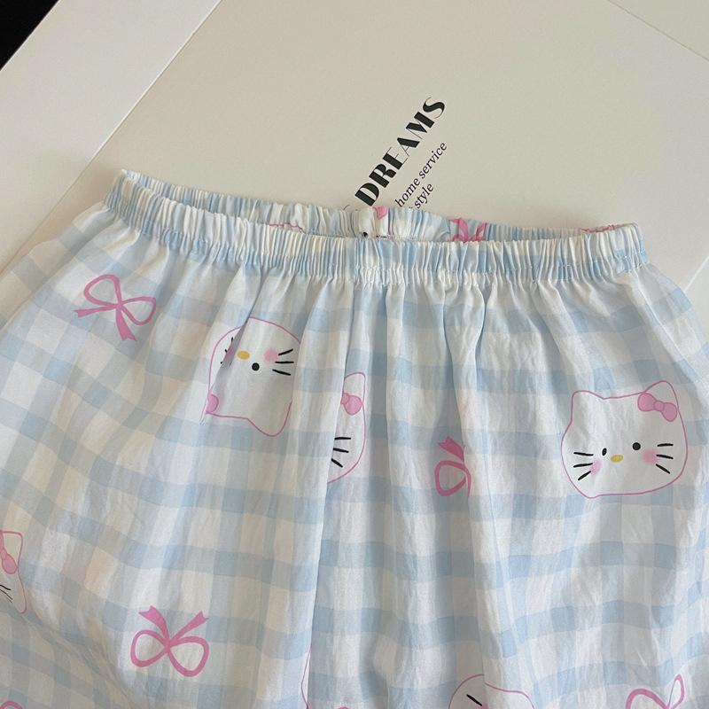 Women's Cloud Cotton Crew Neck Pajamas: Long Sleeve Pants Set for Autumn/Winter 2025