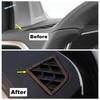 Wood Grain For VW Volkswagen Tharu / Taos 2018 -  Auto Window Lift / Glove Box Button / AC Air Outlet Accessories Cover Trim