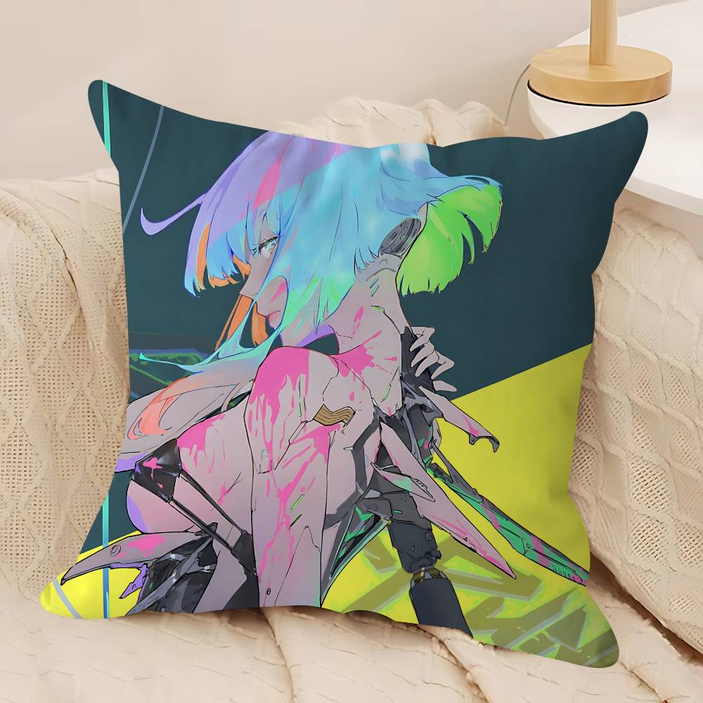Cyberpunk Lucy Pillowcases Home Bedding Decorative Pillow Cover Wedding Super Soft Pillow Case