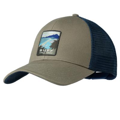 BUFF Explore Trucker Cap, Unisex Green Cap
