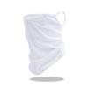 Outdoor Cycling Bandana Mesh Face Cover Half Mask Hang-Ear Ice Silk Neck Gaiter Cool Tube Scarf Sport Running Hiking