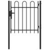 Garden Gate BOXTEL 103 X 150 Cm Powder Coated Steel Gray