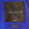 Mackintosh Made in the UK Stainless collar coat 32 Blue Rubberized Women Used