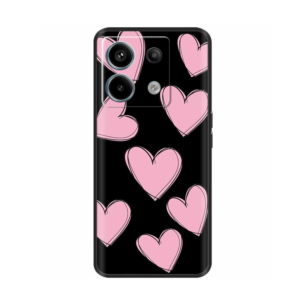 For Xiaomi Redmi Note 13 Pro Case Silicone Soft Back Cover For Redmi Note13 Note 13 Pro Plus 4G 5G Phone Cases Protective Shell