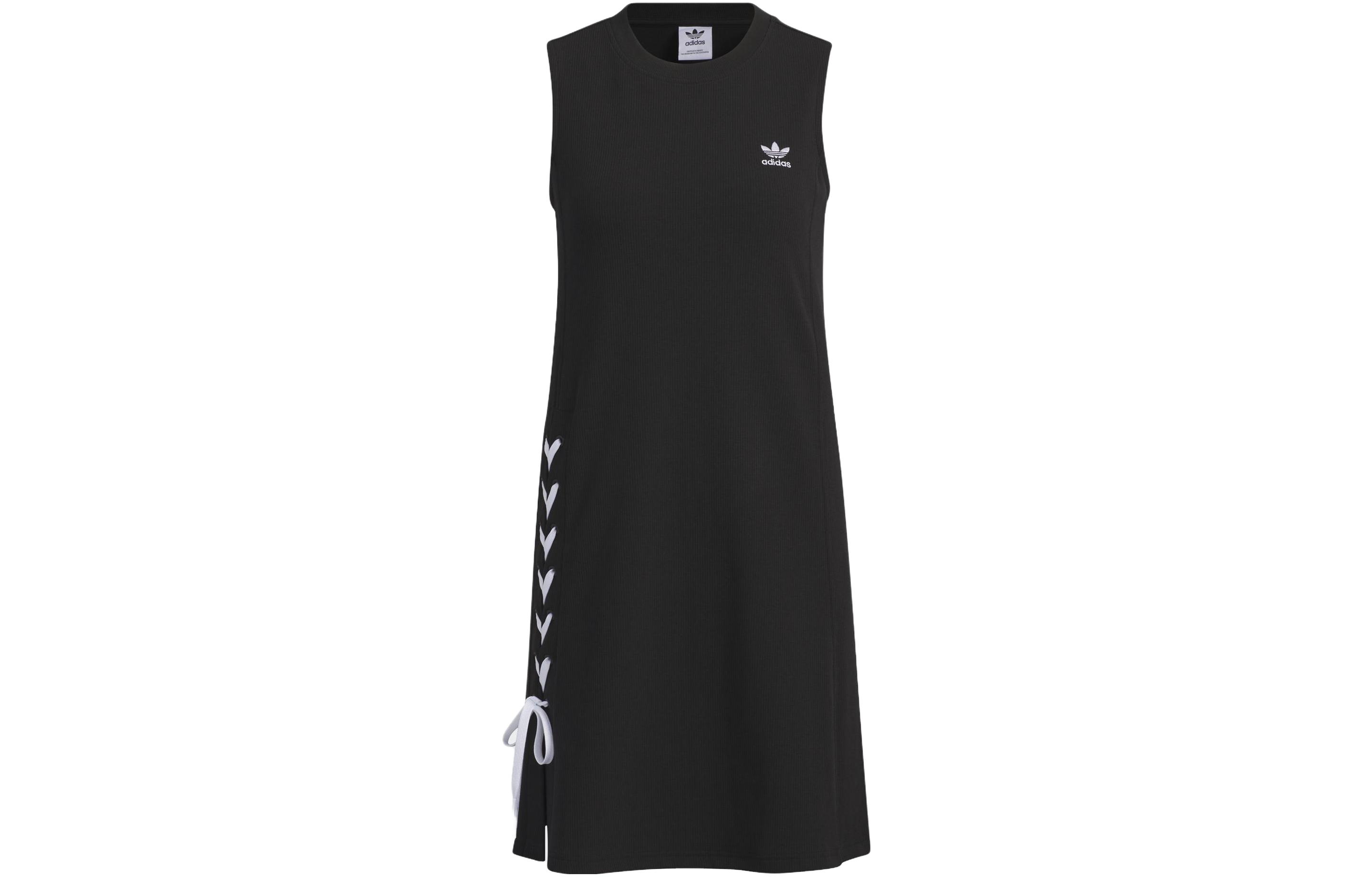 Adidas Originals Home Of Classics Sleeveless Dress Women s Black IP2193 XXS